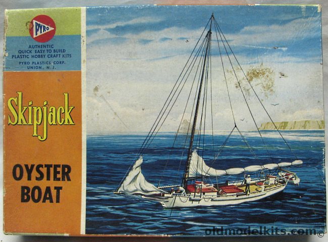 Pyro 1/60 Chesapeake Bay Skipjack Oyster Boat 'Carrie Price', 269-98 plastic model kit